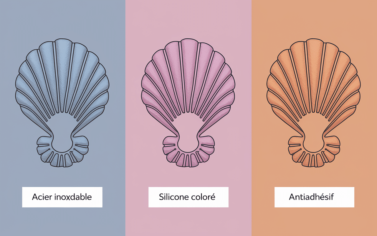 Moule à savarin : guide d'achat complet pour choisir le meilleur moule Différents matériaux moules savarin