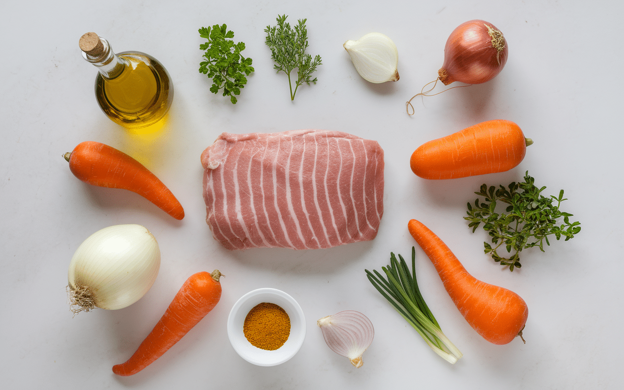 Rôti de porc au Cookeo avec fond de veau : la recette parfaite Ingrédients pour rôti de porc Cookeo fond de veau