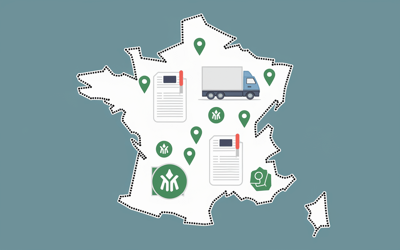 Carte de France KFC halal