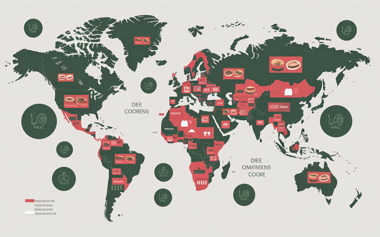 KFC est-il halal ? Guide complet 2025 pour la France et l'international Carte internationale KFC halal