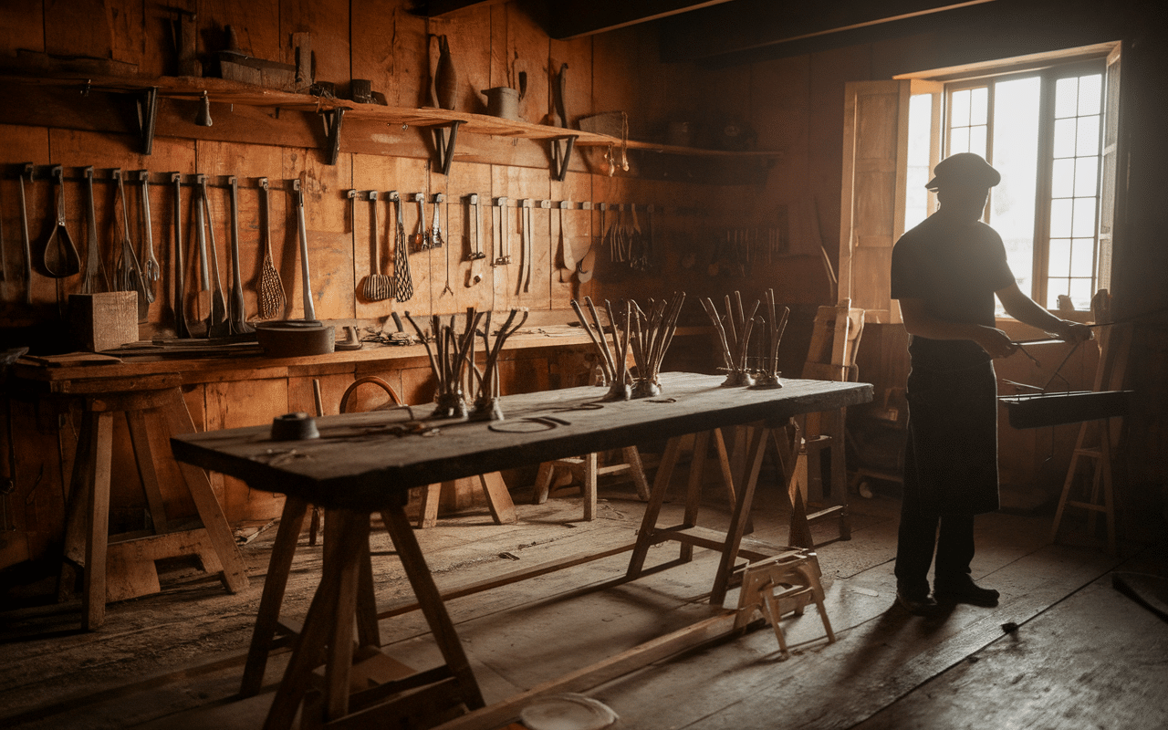 Couteau espagnol : guide complet des modèles traditionnels et marques emblématiques Atelier coutellerie espagnole traditionnelle