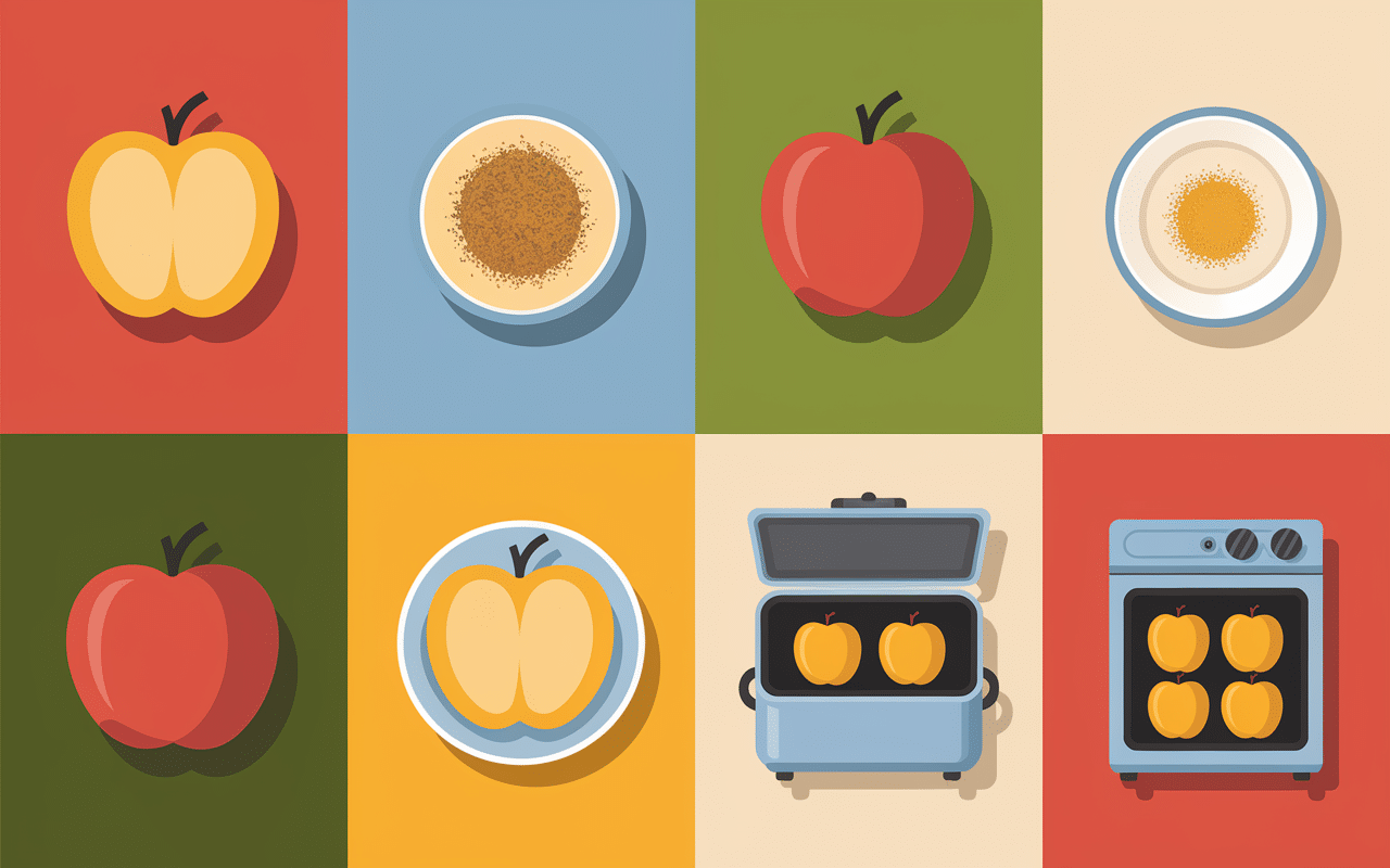 Recette pomme au four cannelle : le dessert gourmand et facile Étapes de préparation des pommes au four cannelle