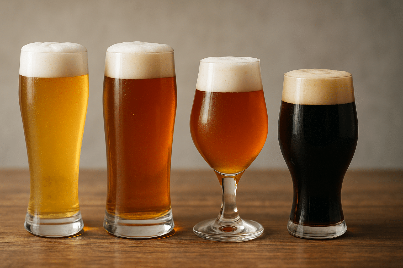 Quel verre pour quelle bière ? Guide des verres à bière et de leurs effets sur la dégustation découvrez quel verre choisir pour chaque type de bière et comment la forme du verre influence la saveur, l'arôme et la dégustation. guide complet des verres à bière.