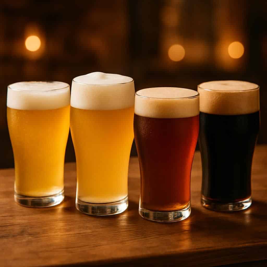 Bière blonde, brune, ambrée, blanche : ce que veulent vraiment dire ces couleurs découvrez la signification des couleurs des bières : blonde, brune, ambrée et blanche, et apprenez à les distinguer selon leurs goûts et caractéristiques uniques.