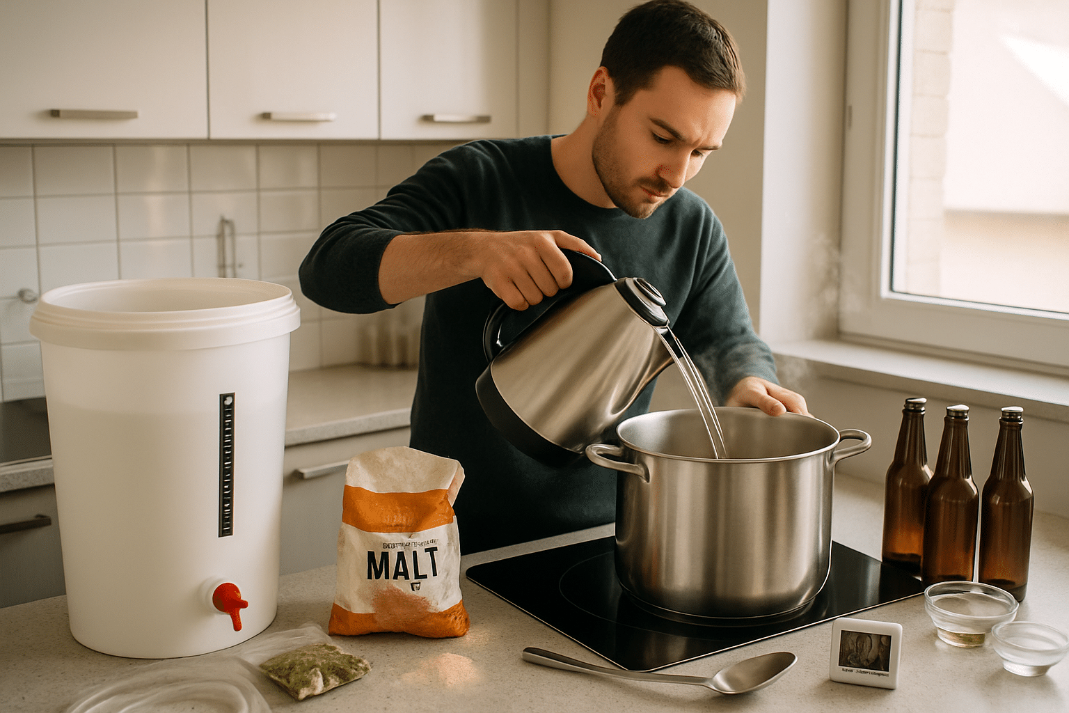 Brasser sa première bière à la maison : matériel minimum, étapes et erreurs de débutant découvrez comment brasser votre première bière à la maison avec un guide complet sur le matériel essentiel, les étapes clés et les erreurs fréquentes à éviter pour réussir votre brassage amateur.