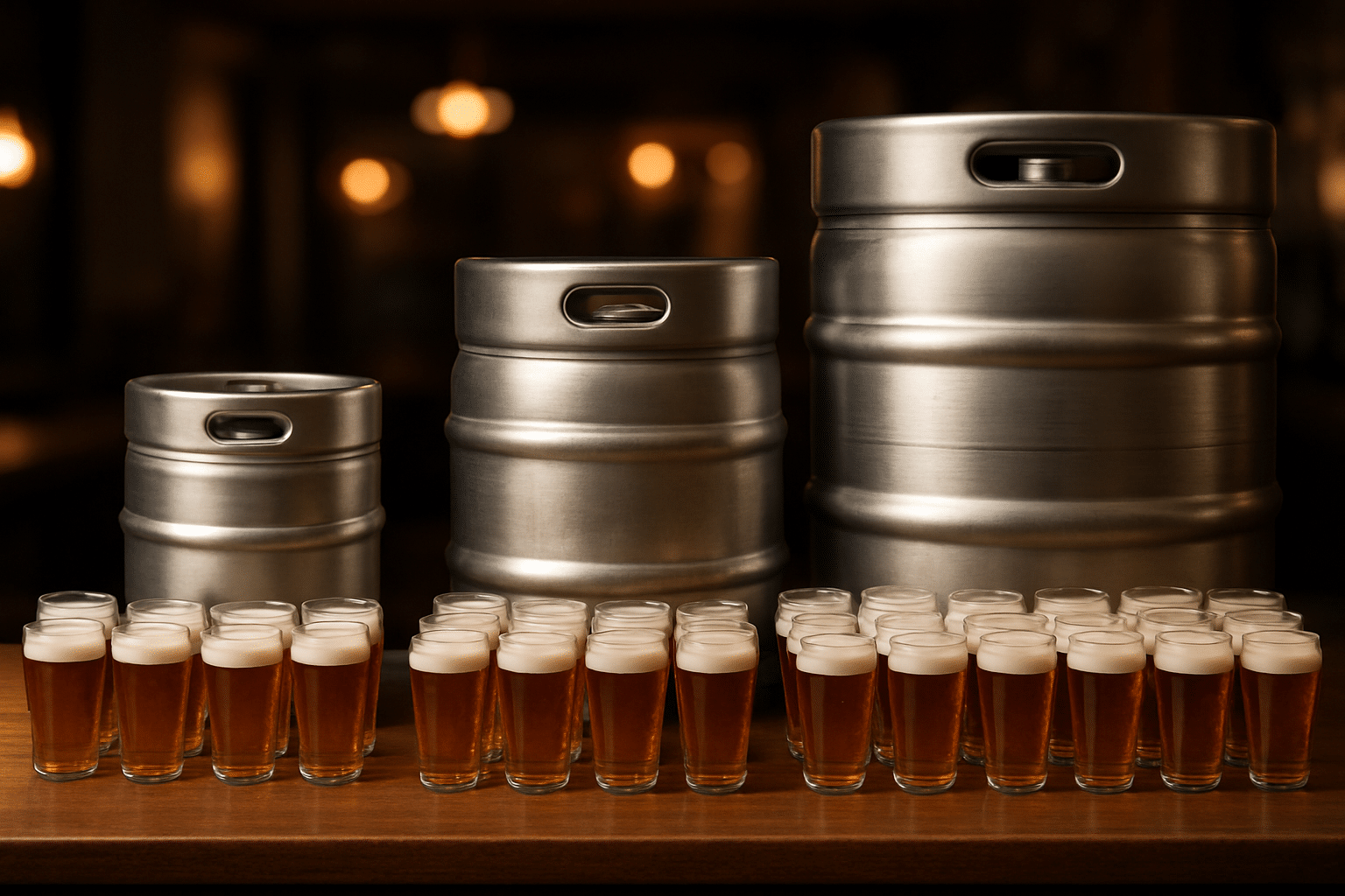 Combien de verres dans un fût de 20 L, 30 L ou 50 L ? Tableau complet pour vos soirées découvrez combien de verres vous pouvez servir avec un fût de 20 l, 30 l ou 50 l grâce à notre tableau complet, idéal pour bien préparer vos soirées et réceptions.