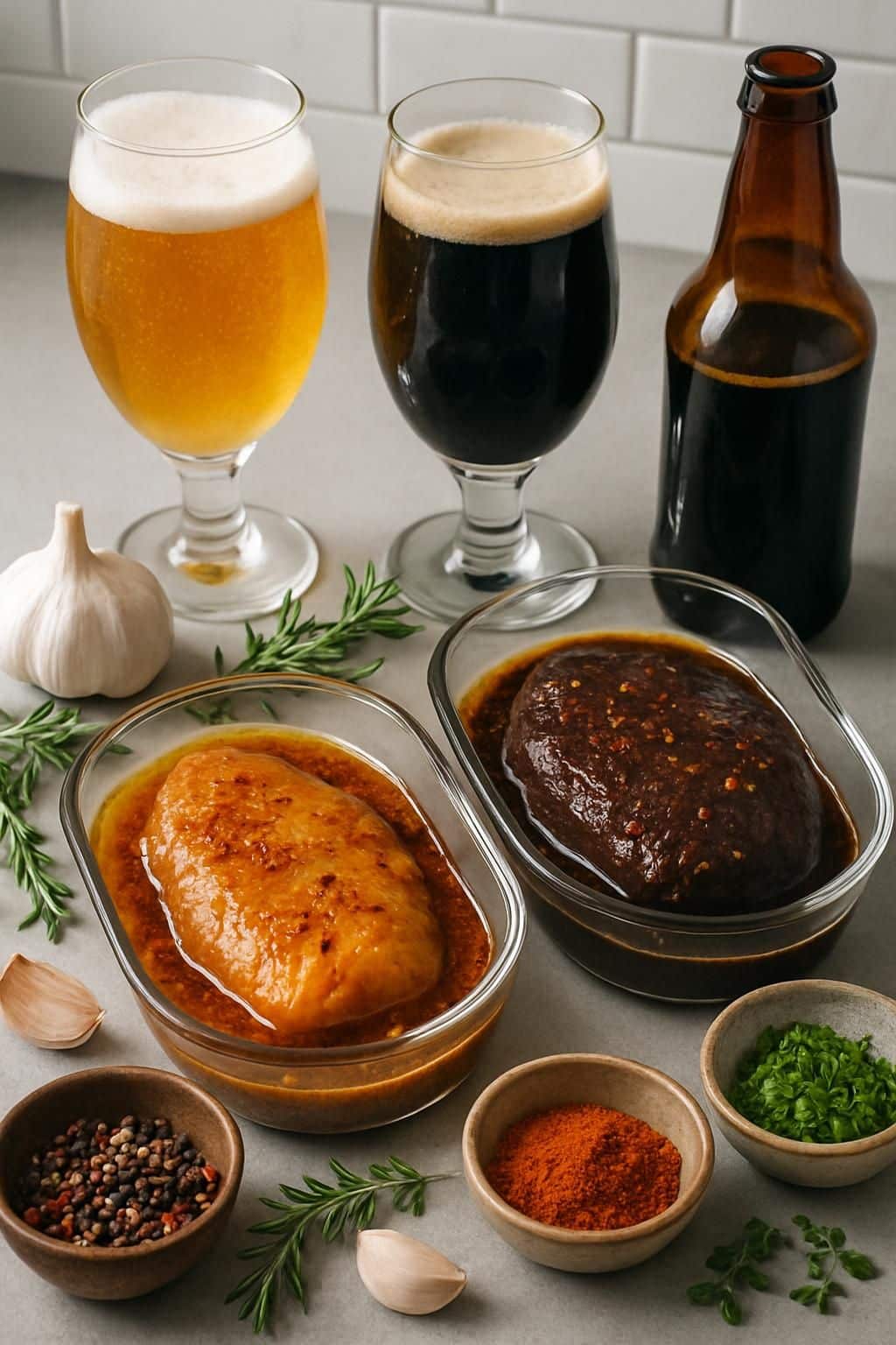 Recettes de marinades à la bière pour barbecue : viandes, poissons et légumes découvrez nos recettes de marinades à la bière idéales pour sublimer viandes, poissons et légumes lors de vos barbecues. des saveurs uniques pour des grillades réussies.