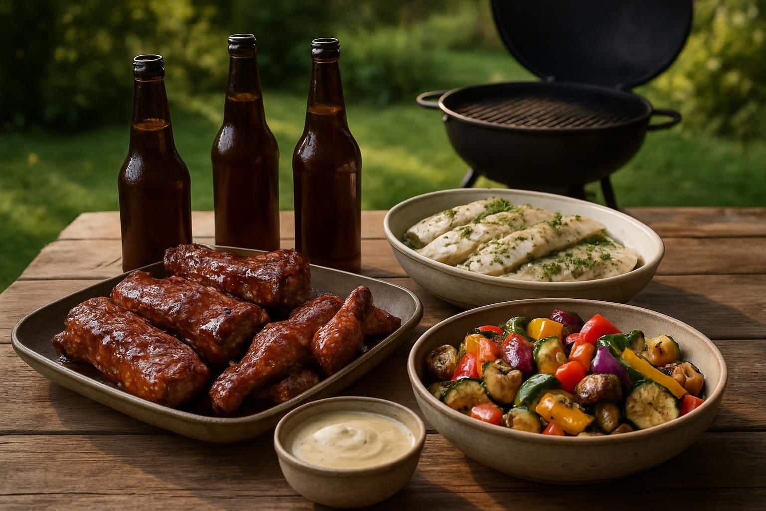 Recettes de marinades à la bière pour barbecue : viandes, poissons et légumes découvrez nos délicieuses recettes de marinades à la bière pour barbecue, parfaites pour sublimer viandes, poissons et légumes avec des saveurs uniques et authentiques.