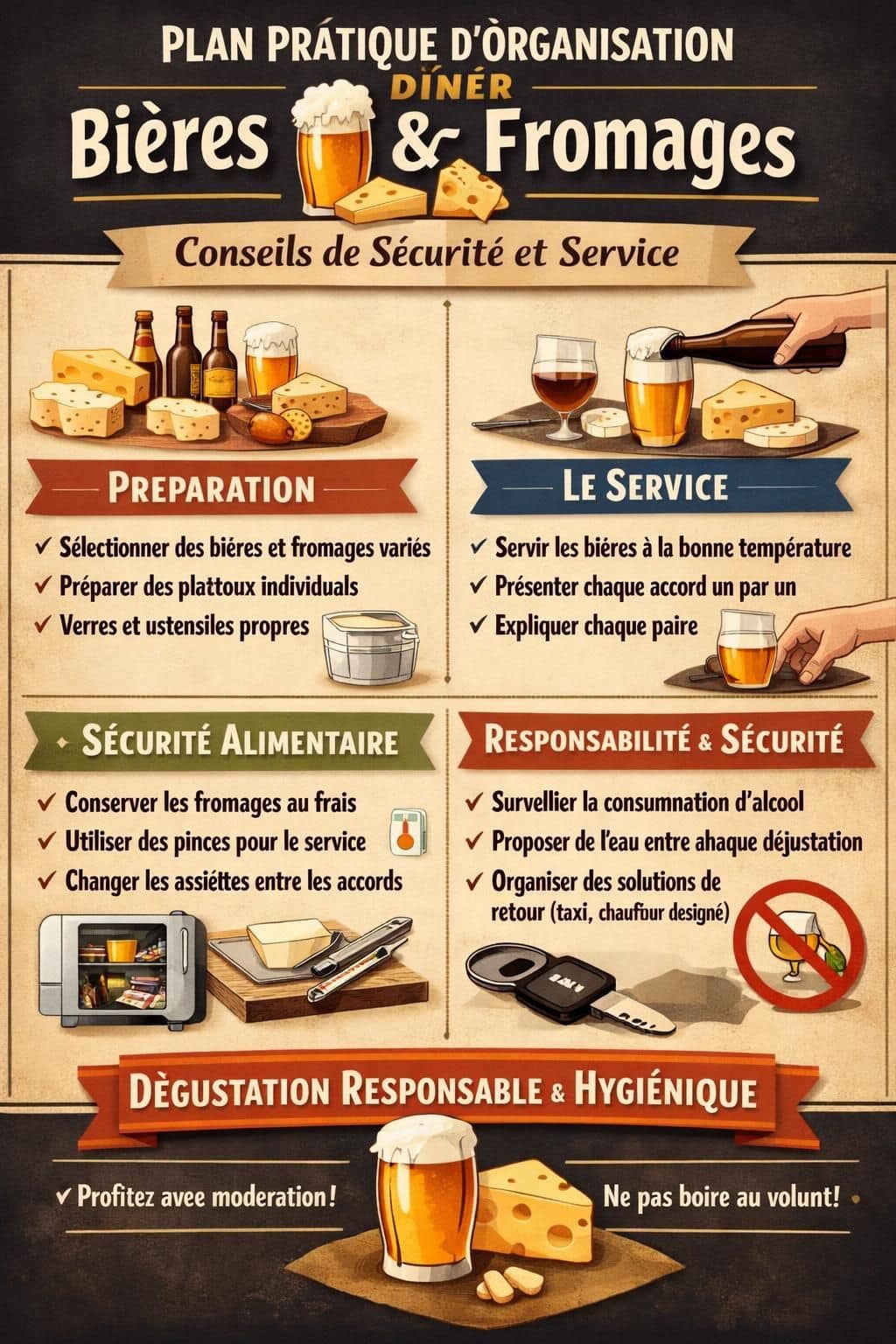 Accords Bières et Fromages : Oubliez le vin, passez au houblon ! (Sujet très tendance). découvrez comment associer bières et fromages pour des accords délicieux et surprenants. oubliez le vin, adoptez le houblon pour des moments gourmands et tendance.