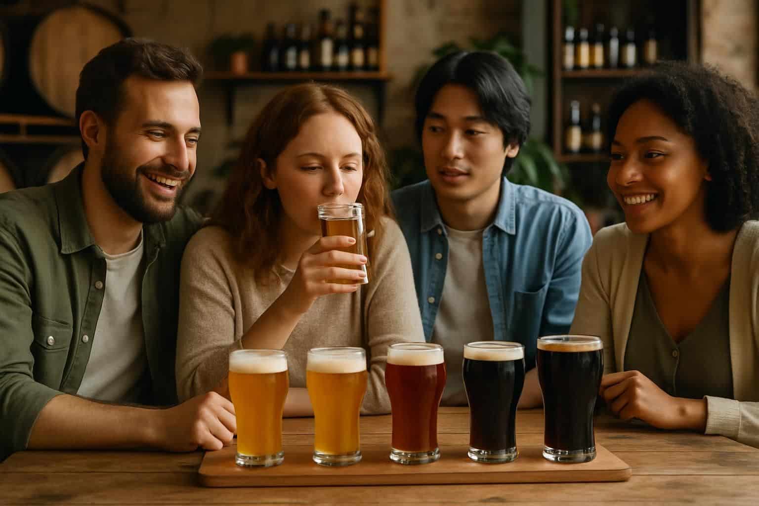 Comment initier ses amis à la bière artisanale : progression douce du plus accessible au plus corsé découvrez comment initier vos amis à la bière artisanale en douceur, en proposant une progression des bières les plus accessibles aux saveurs plus corsées pour une découverte réussie.
