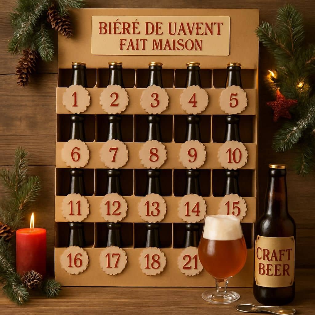 Créer un calendrier de l’Avent bière artisanale maison : idées de sélection et présentation découvrez comment créer un calendrier de l’avent bière artisanale maison avec nos idées de sélection de bières originales et conseils de présentation pour un cadeau unique et personnalisé.