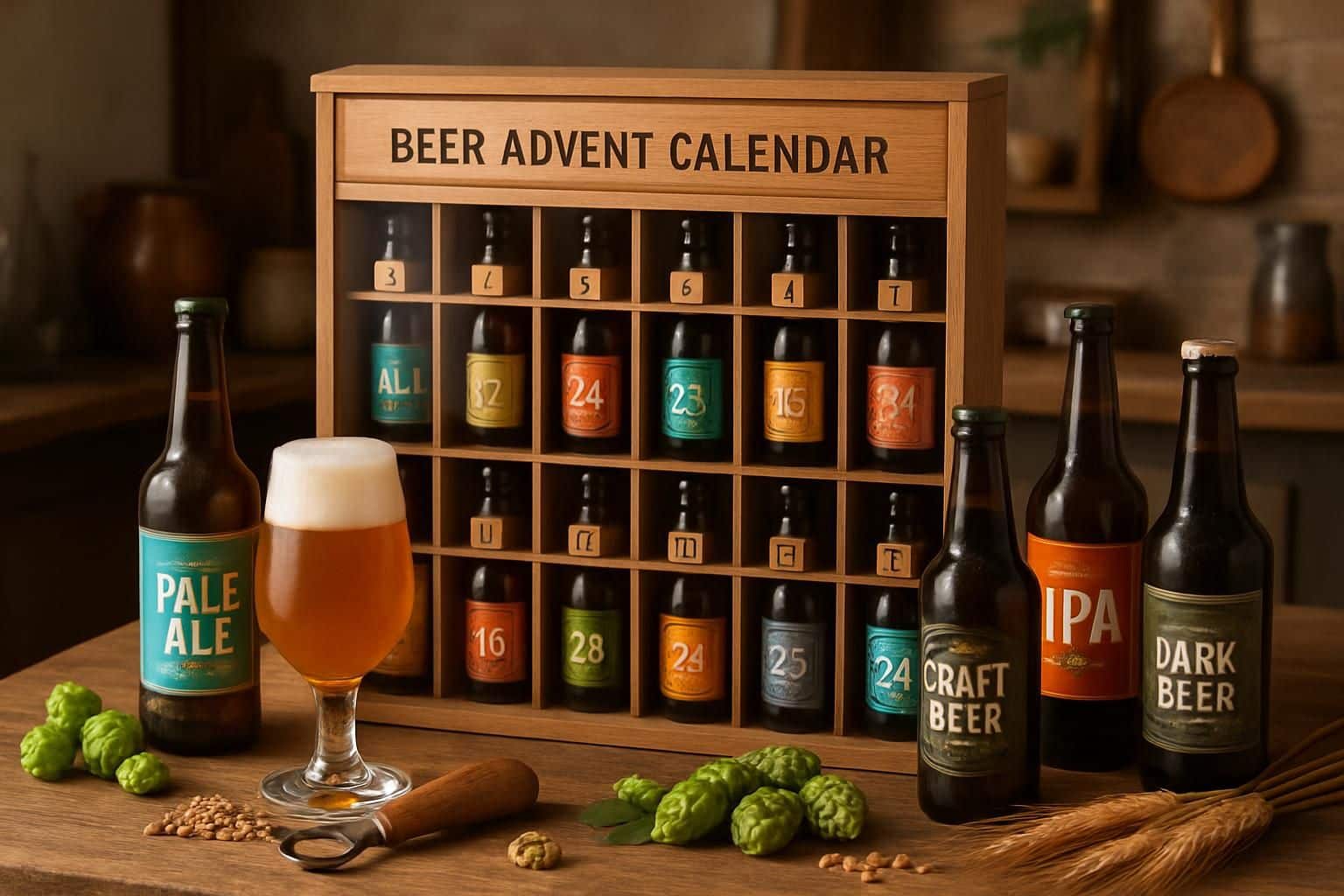 Créer un calendrier de l’Avent bière artisanale maison : idées de sélection et présentation découvrez comment créer un calendrier de l’avent bière artisanale maison avec nos idées de sélection de bières et conseils de présentation pour un cadeau original et personnalisé.