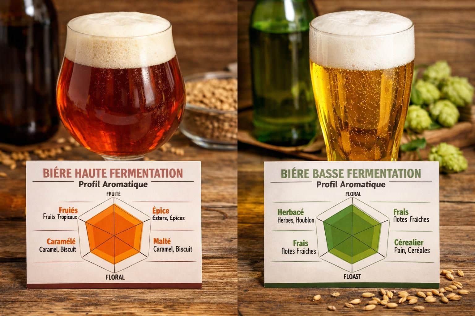 Fermentation haute vs fermentation basse : Le match expliqué simplement. (Pédagogie pure). découvrez en toute simplicité les différences entre fermentation haute et fermentation basse, expliquées de manière claire et pédagogique pour mieux comprendre ces méthodes de brassage.