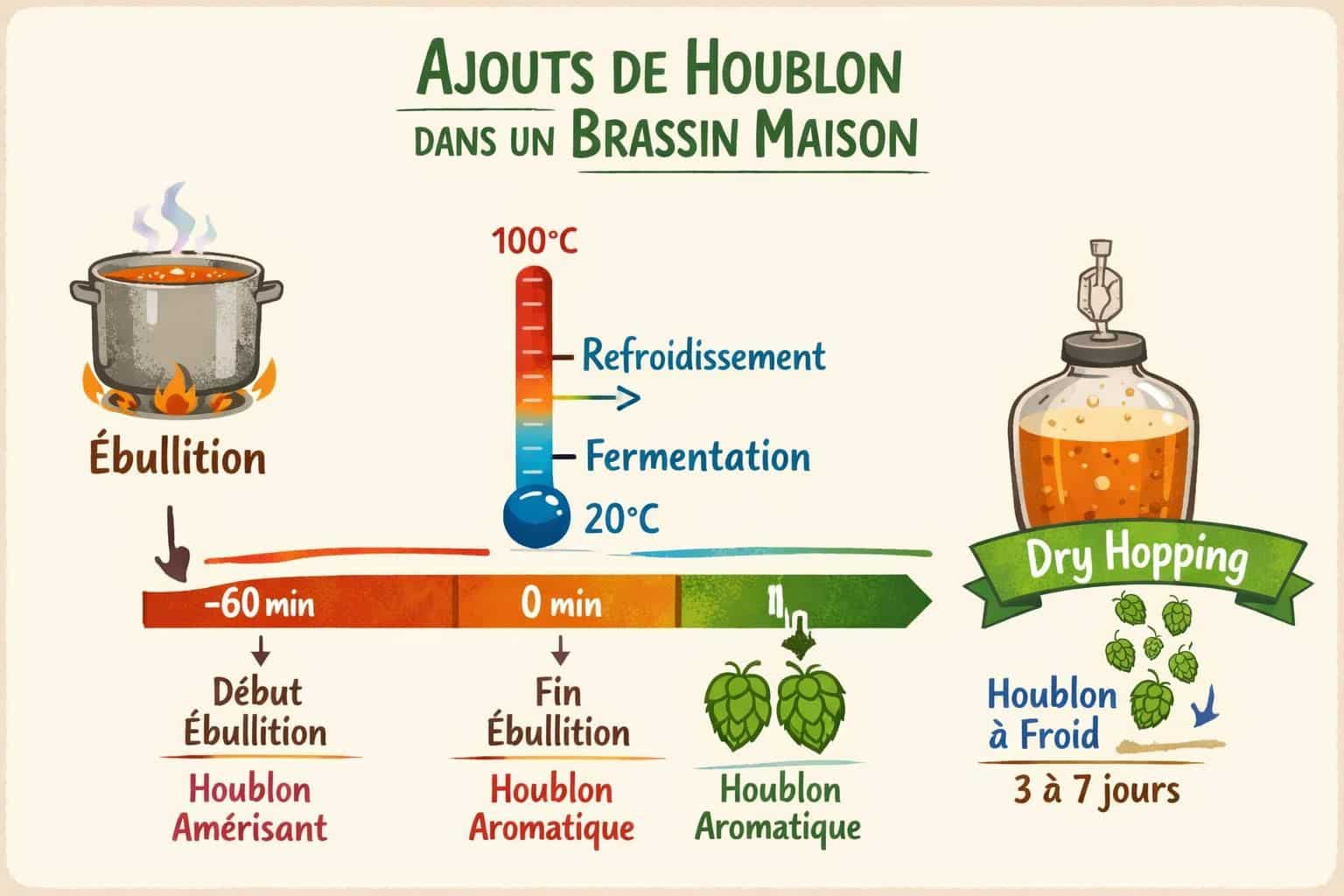 Houblons : Citra, Mosaic, Saaz... Quelles différences pour votre palais ? (Montre que vous maîtrisez vos ingrédients). découvrez les différences entre les houblons citra, mosaic et saaz et apprenez à maîtriser leurs saveurs uniques pour sublimer votre palais et vos recettes de bière.