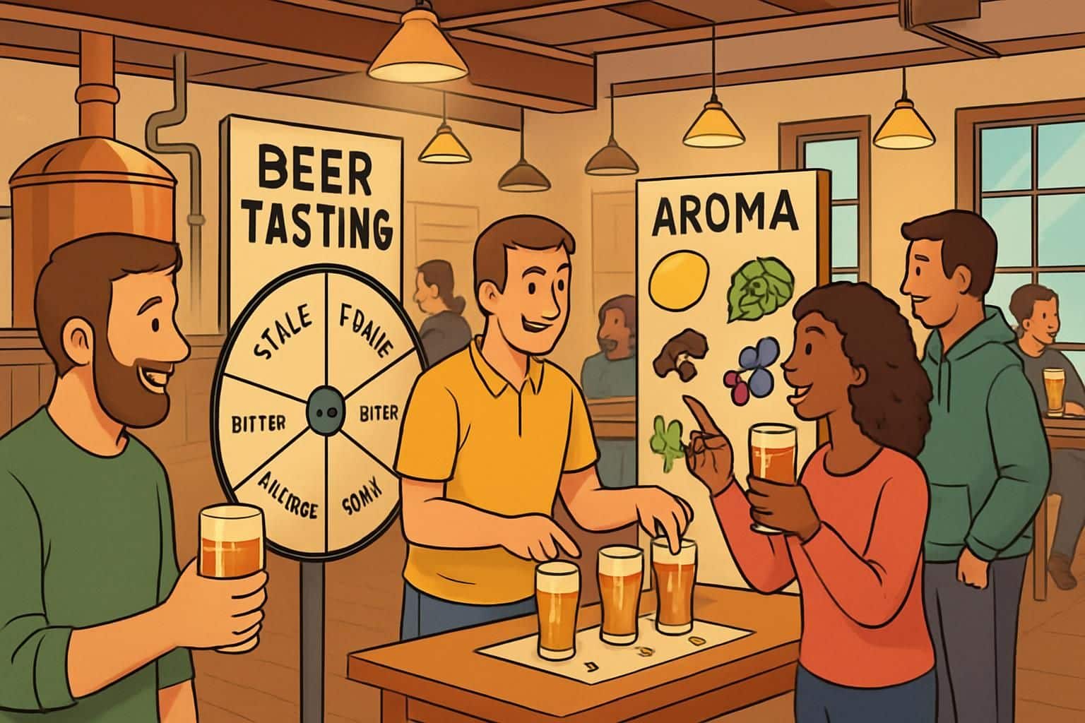 Organiser un anniversaire ou un EVG/EVJF à la brasserie : idées d’animations autour de la bière découvrez des idées originales pour organiser un anniversaire, un evg ou evjf à la brasserie avec des animations amusantes autour de la bière.