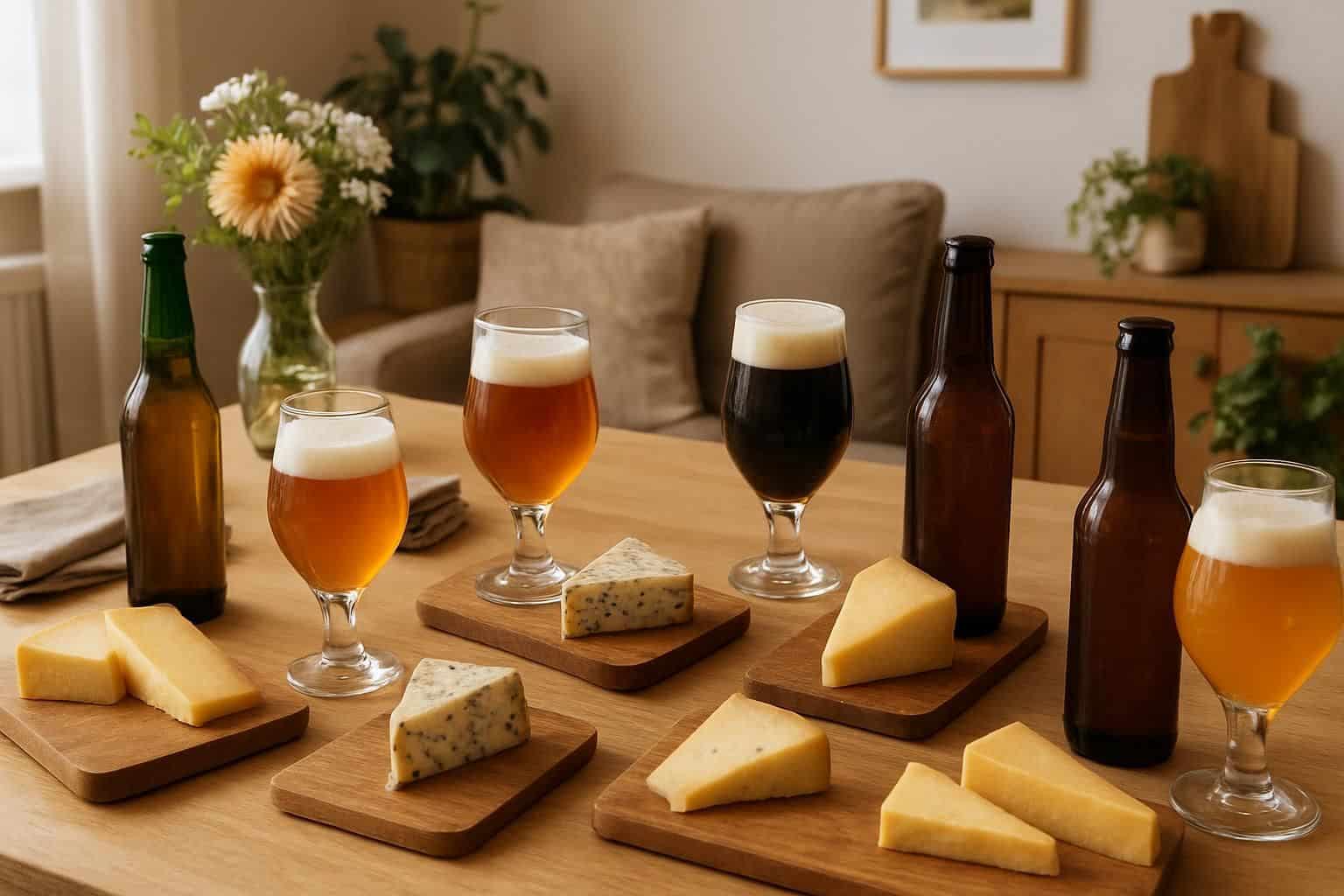 Organiser un apéro dégustation bières & fromages à la maison : 5 duos prêts à l’emploi découvrez comment organiser un apéro dégustation bières et fromages à la maison avec nos 5 duos délicieux et prêts à l'emploi pour impressionner vos invités.