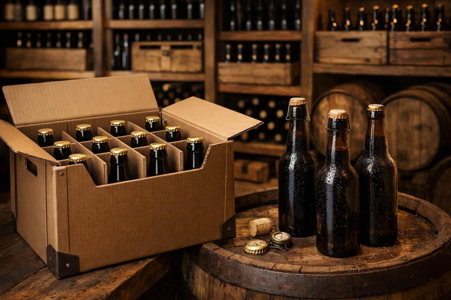 Peut-on faire vieillir sa bière comme du vin ? Le guide de la garde. (Sujet intéressant pour vendre des cartons à stocker). découvrez comment faire vieillir votre bière comme un grand vin grâce à notre guide complet de la garde. astuces et conseils pour conserver vos cartons de bière et sublimer leurs arômes avec le temps.
