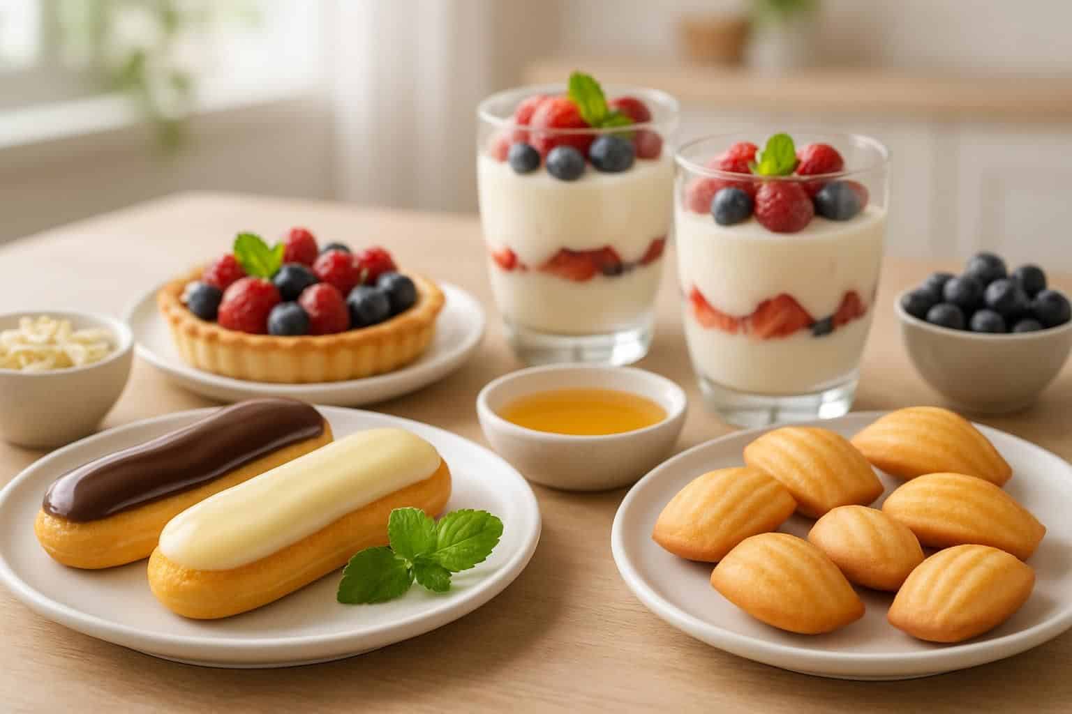 Pâtisseries allégées : des alternatives savoureuses et légères pour se faire plaisir sans culpabilité découvrez des pâtisseries allégées délicieuses et légères, parfaites pour savourer vos envies sucrées sans culpabilité et garder la ligne.