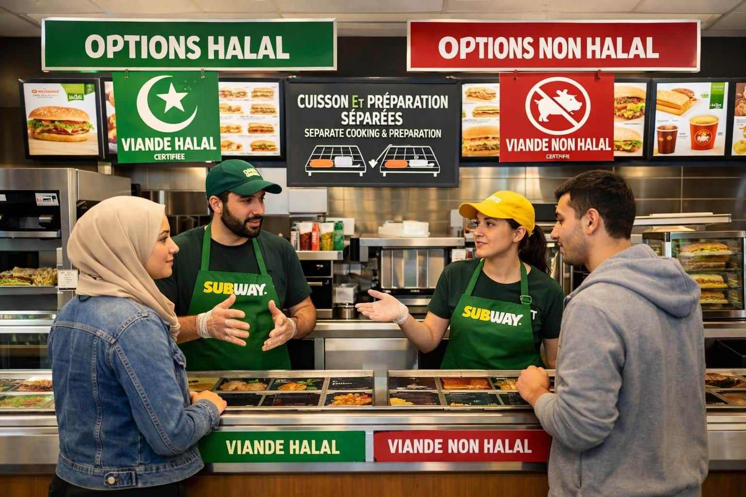 Subway halal : une diversité d'offres selon les franchises découvrez la diversité des offres halal proposées par les différentes franchises subway, adaptées à tous les goûts et besoins alimentaires.