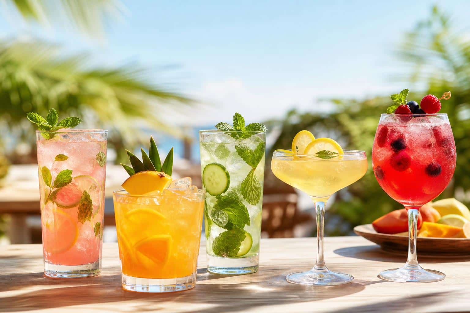 Cocktails d'ete sans alcool: 5 recettes découvrez 5 recettes rafraîchissantes de cocktails d'été sans alcool, parfaites pour profiter pleinement des journées ensoleillées avec goût et légèreté.