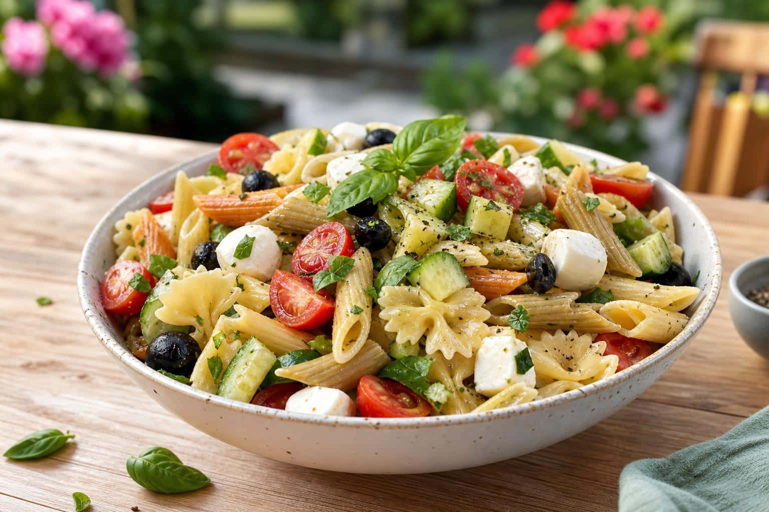 Salade de pates ete: meilleures recettes découvrez les meilleures recettes de salade de pâtes d'été, fraîches et savoureuses, parfaites pour vos repas ensoleillés. faciles à préparer et délicieuses à déguster !