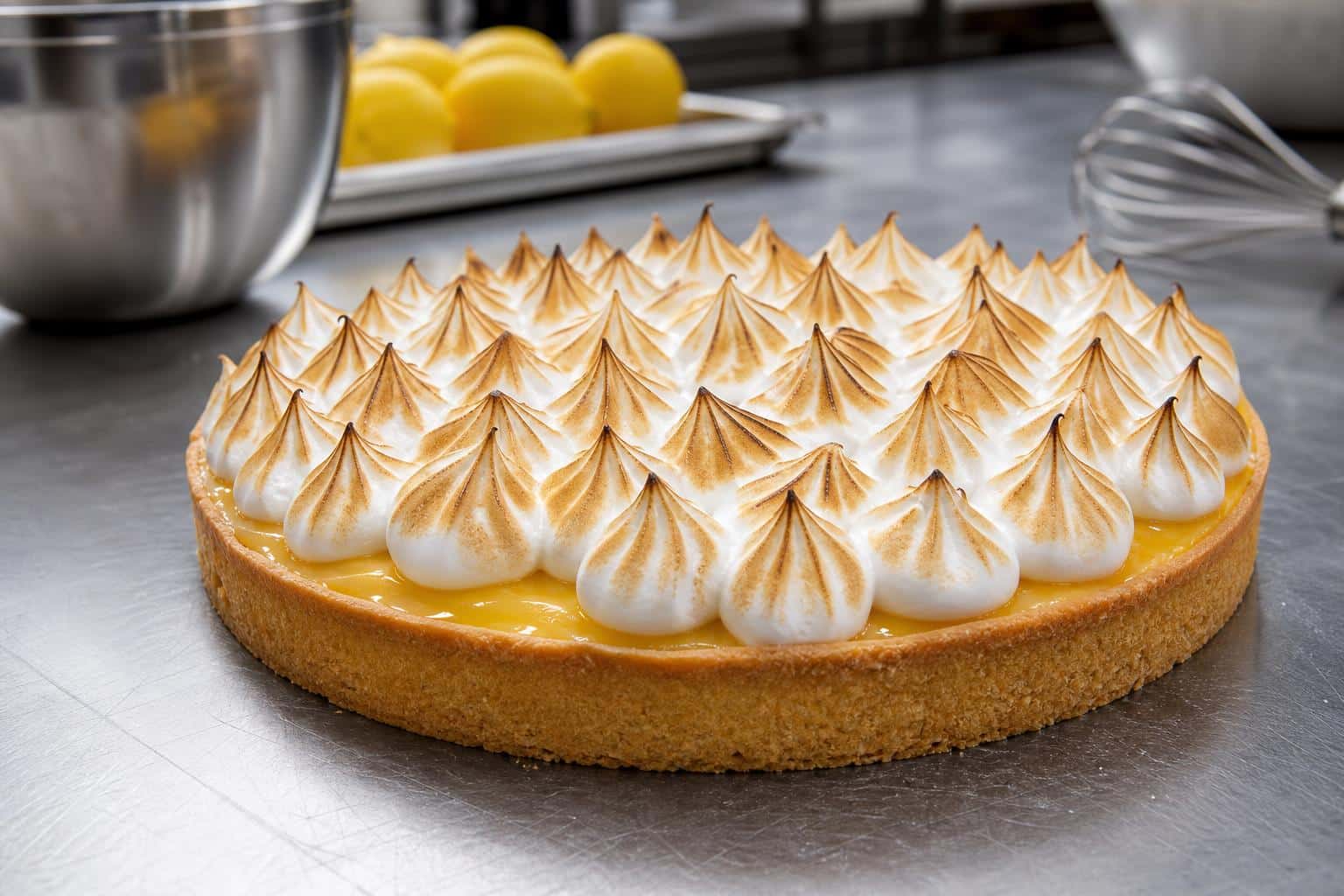 Tarte au citron meringuee: technique infaillible découvrez la technique infaillible pour réussir une tarte au citron meringuée parfaite, alliant acidité du citron et douceur de la meringue.