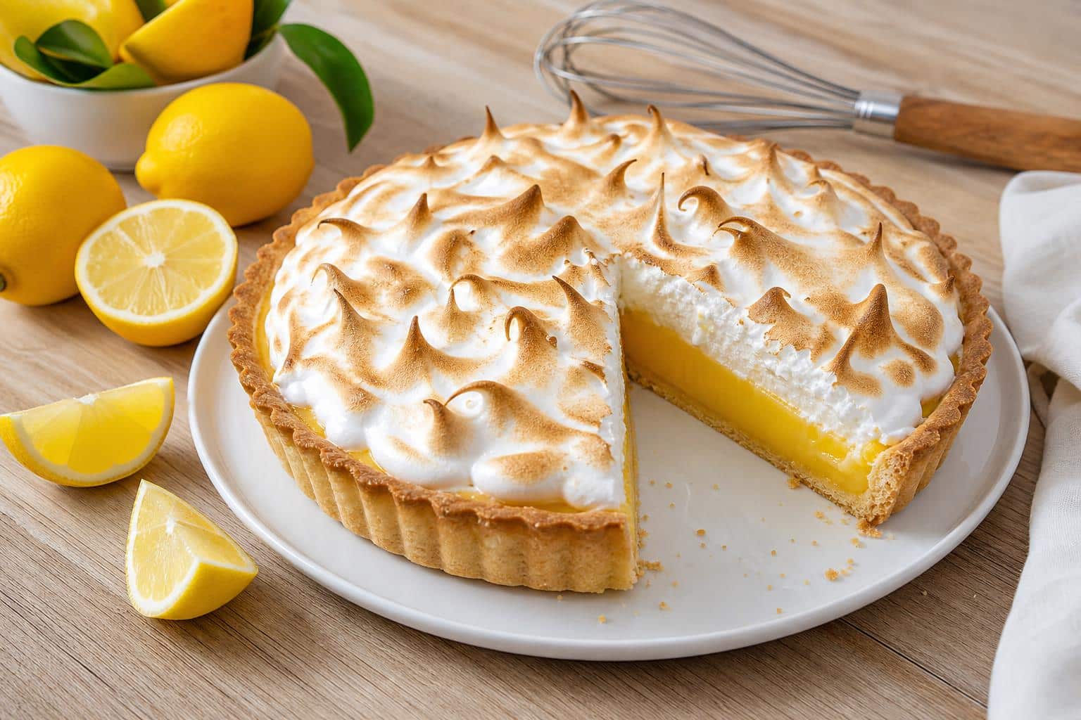 Tarte au citron meringuee: technique infaillible découvrez la technique infaillible pour réussir une tarte au citron meringuée parfaite, alliant douceur et acidité pour un dessert irrésistible.
